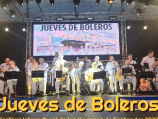 Jueves de Boleros presentó sus 2 últimos CD en el Festival Intercultural de Santander @festinaciones @MateoEchevarria @gemaigual @franarias86 (+video)