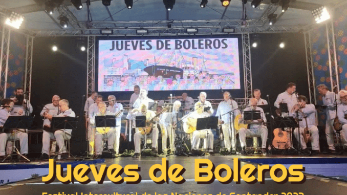 Jueves de Boleros presentó sus 2 últimos CD en el Festival Intercultural de Santander @festinaciones @MateoEchevarria @gemaigual @franarias86 (+video)