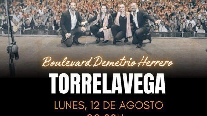 Lunes 12 de agosto, 22.00 Hermanos Cosío en Torrelavega