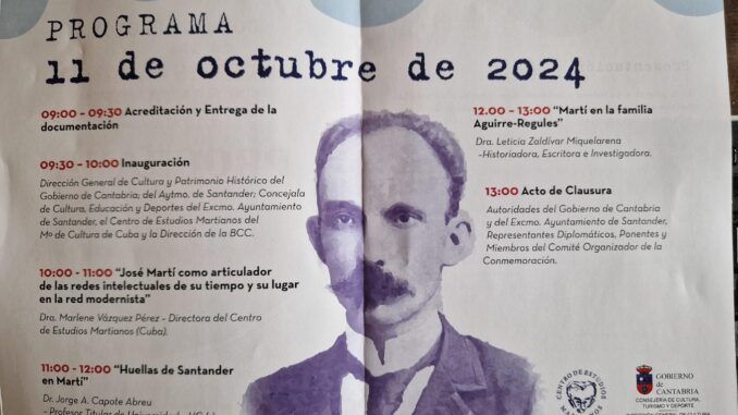 Martí en Santander