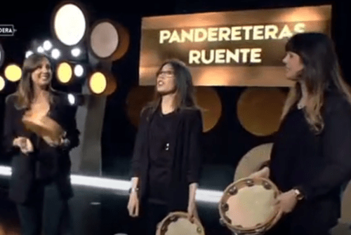Pandereteras de Ruente folclore