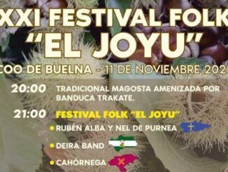 Sábado 9 de noviembre, Coo de Buelna XXII Festival Folk el Joyu