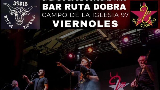 Sábado 26 de octubre 14.00 Nel Tardíu en Viérnoles.