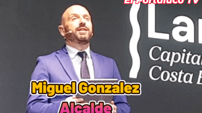 El Alcalde de Laredo Miguel González presentó el nuevo logotipo de Laredo en Fitur