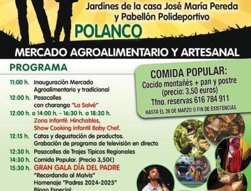 Domingo 30 de marzo Gran Feria del Padre en Polanco