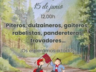 Domingo 15 de junio, 12.00 Encuentro de Folklore en Bar el Concejón de Ibio