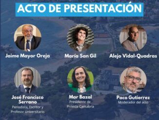 Fundación NEOS con su presidente Jaime Mayor Oreja aterriza en Santander, martes 10, Hotel Bahía, 19.30 h.