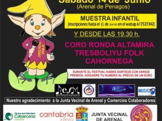 Sábado 14 de junio, 18.30 XIX Festival Arenal Folk