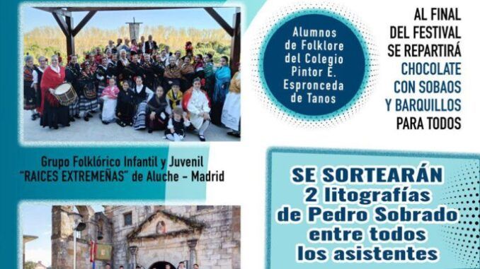 Sábado 21 de junio, 19.00 XV Festival Folklorico Nacional Infantil de Tanos.