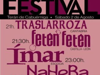 Sábado 2 de agosto en Terán de Cabuérniga Cabuérniga Folk Festival.