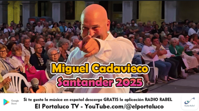 Miguel Cadavieco cerró la Semana Grande de Santander 2025 con homenaje a Chema Puente