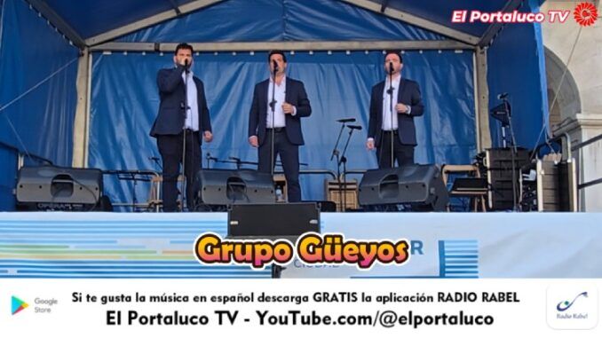 El Grupo Güeyos actuó en la Plaza Porticada de Santander