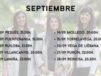 Pandereteras de Ruente en Septiembre